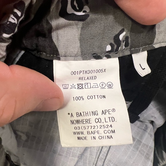 Bape Winter Camo Cargo - Picture 7 of 9